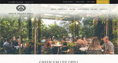 Desktop Screenshot of greenvalleygrill.com